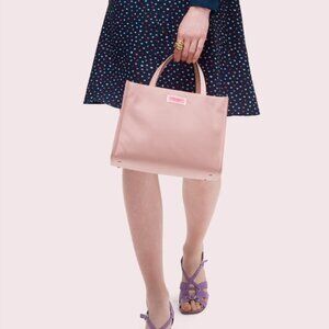 KATE SPADE Sam Nylon Medium Satchel Madison Rouge NWT!